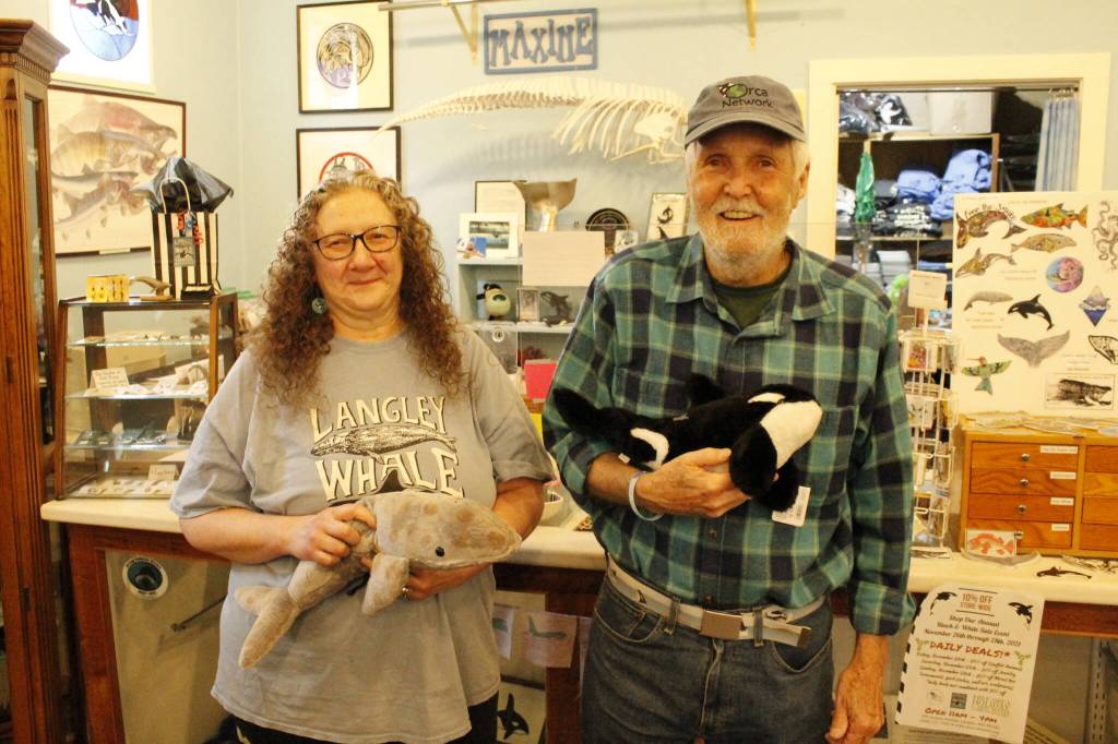 Orca Network founders Susan Berta and Howard Garrett celebrated the 20th anniversary of their whale-sighting nonprofit organization this year. (File photo by Kira Erickson/South Whidbey Record)