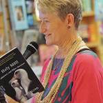 Photo provided
Hob Osterlund reads from her book, <em>Holy Mōlī: Albatross and Other Ancestors.</em>