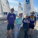 Photo by Shawn OConnor
The Wildcat Sailing team, from left to right, are sophomore Colin Byler, junior Shelby Lang, senior Emelia Boilek and senior Ryan Metz.