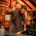 Photo by David Welton
Brendan McHugh works on an earlier project at his own shop.
