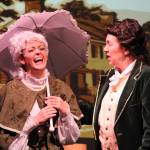 Photo by Karina Andrew/Whidbey News-Times
Abby Thuet, left, and Tamra Sipes play Dolley and James Madison, respectively, in a dream scene set in 1787.