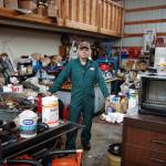 Photo by David Welton
Mike Gallion stand in his repair shop on South Whidbey.