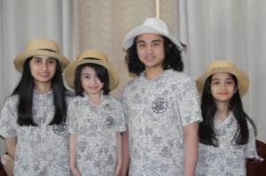 Photo provided
From left, Mikayla Jomika Serrantes, Mikoilo Jomiko Serrantes, Mikkel Josael Serrantes and Misaella Jomiya Serrantes.