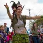 Photo by David Welton
The Welcome the Whales parade in Langley has long been known for its unique and zany costumes.