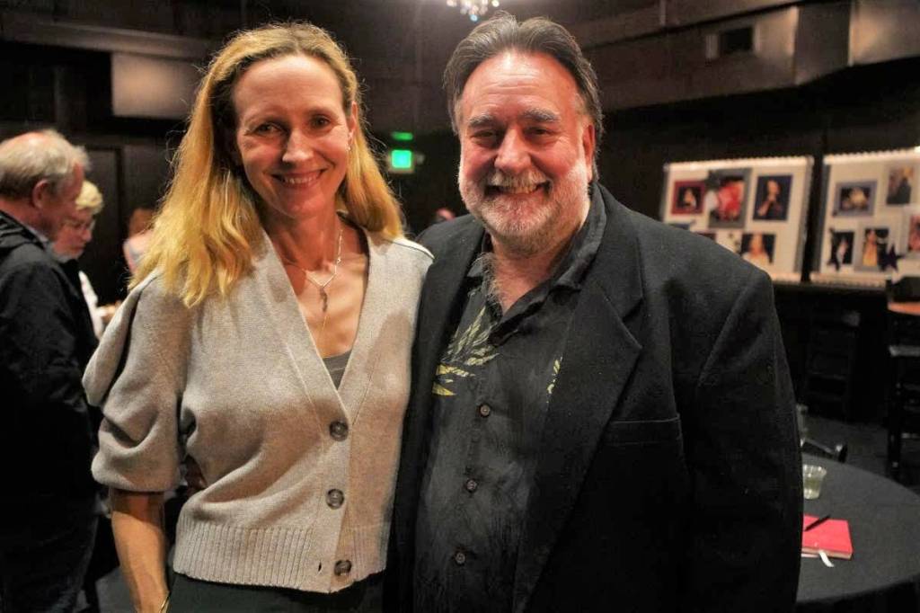Photo by Zachary Schneider
Playwright Liza Powel OBrien and Director Vito Zingarelli.