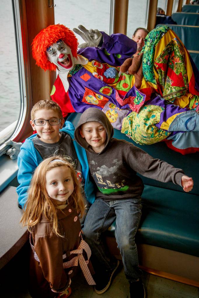Deano the Clown has been entertaining children for decades.(Photo by David Welton)