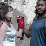 jim carroll, jshuimages.com
Deana Duncan and Reno McClinton take on the harrowing plot of “Titus Andronicus” at Island Shakespeare Fest in Langley. Opens July 31.