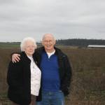 Dave Engle, pictured here with his wife, Dolores, is part of the fifth generation of Engles to own the farm known as the Engle Family Homestead.