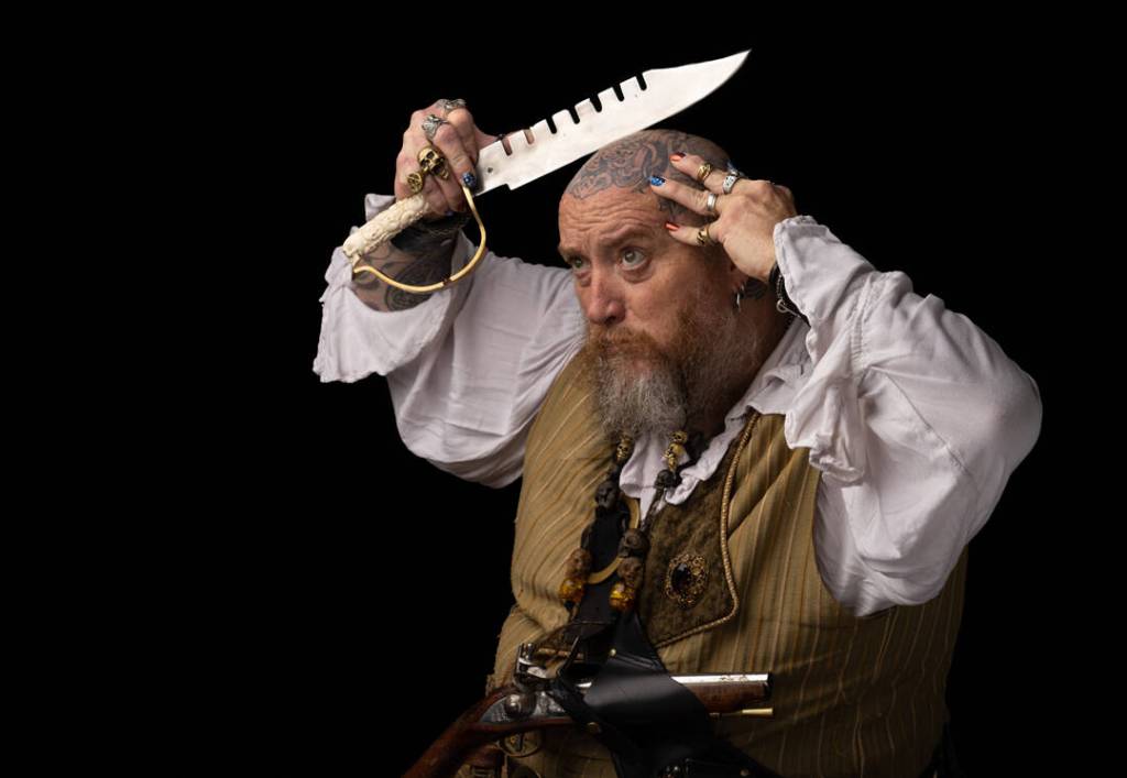 Photo by Michael Holtby
Bexar ORiley from Langley chose to dress in a pirate outfit for his portrait.