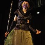 Tevrin Murray, 14, plays the Wicked Witch of the West in the Whidbey Childrens Theatres production of The Wizard of Oz.
