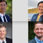 Clyde Shavers, Karen Lesetmoe, Rep. Dave Paul and Rep. Greg Gilday.