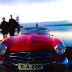 Photo by Andre Feriante
A model of a 1955 Mercedes, photographed at Freeland marina.