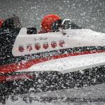 Photo by David Welton
A hydro racer cuts through the water at high speeds.
