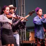 Locarno played Latin music at the Oak Harbor Music Festival on Friday. (Photo by Rachel Rosen/Whidbey News-Times)