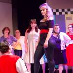 Chris King and Karina Andrew star as Danny and Sandy in the Whidbey Playhouses production of Grease. (Photo by Rachel Rosen/Whidbey News-Times)