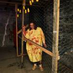 Photo by David Welton
Costumed volunteer actors are lurking in every corner of the haunted fort.