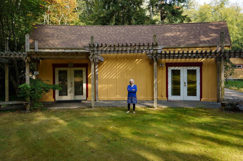 Photo by David Welton
Cynthia Jaffe has delivered several thousand babies at the Greenbank Birth Center, a cozy little building in the middle of the woods.