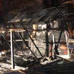 Photo provided
Two separate structure fires caused by generators occurred on South Whidbey over the weekend.