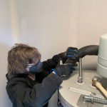 Photo provided
Trey McIntire, an Exceptional Academy student, has completed two internships with Habitat for Humanity. He assisted in building a house even though he had no previous experience in construction.