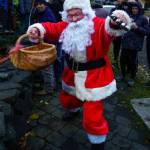 Photo by David Welton
Santa was in a festive mood when he visited Langley this past weekend.