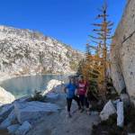 Photo provided
Heidi Mayne, right, hikes the Enchantments with her friend Ellisha Kempton two days after receiving her breast cancer diagnosis.