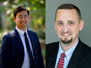 Clyde Shavers, left, and Greg Gilday.