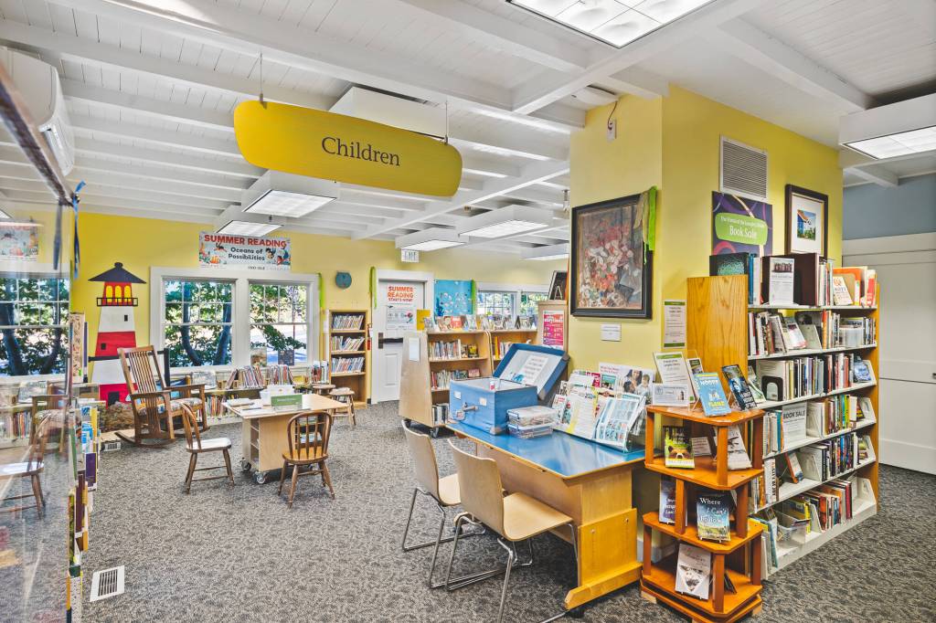 Photo provided
The current childrens section of the Langley Library.