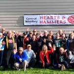 Photo provided
Central Whidbey Hearts and Hammers volunteers get ready for last years work day.