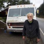 Photo by Rachel Rosen/Whidbey News-Times
Alvin Kent is a 72-year-old Vietnam veteran and a member of a roadside homeless camp on North Whidbey.