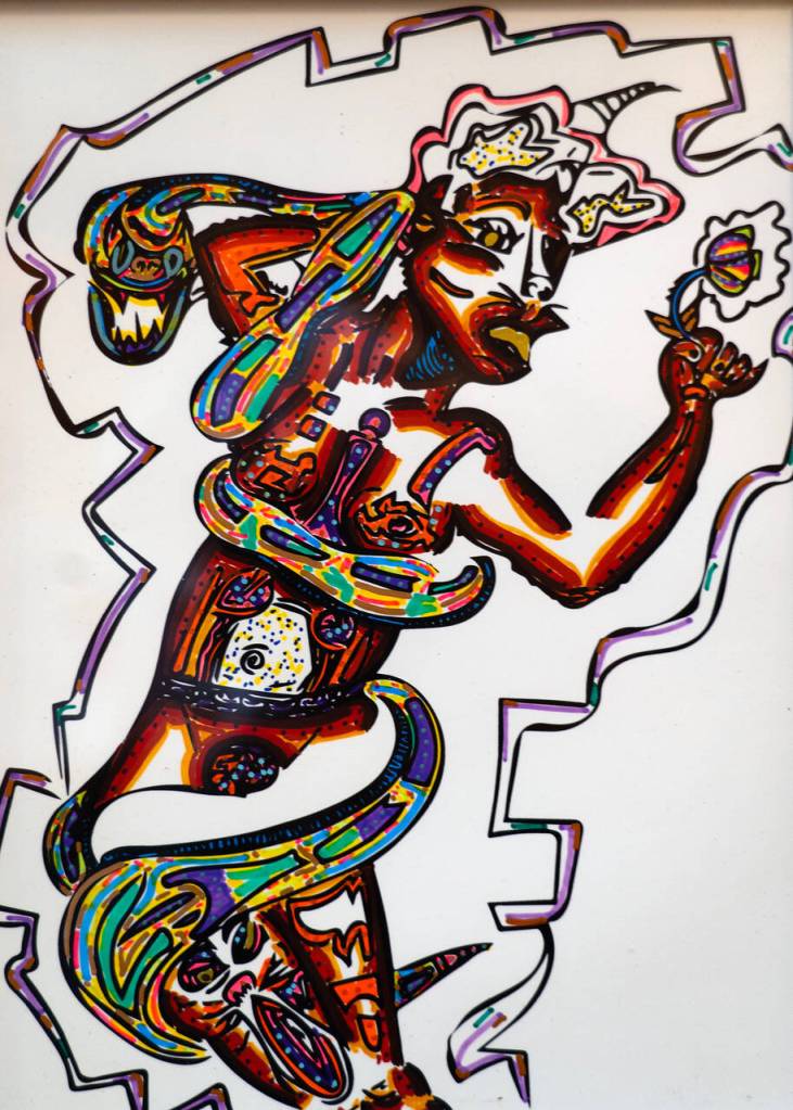 Photo by David Welton
Awakening, a depiction of a Lyran goddess.