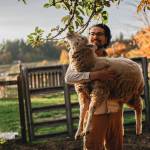 Ansel Santosa is a co-founder of Animal Advocates of Island County and owner of Ballydidean Farm Sanctuary in Clinton. (Photo provided)
