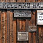 Built in 1914, Freeland Hall has been the site of many happy gatherings. (Photo by David Welton)