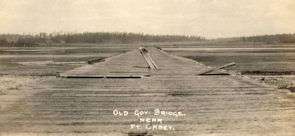 Crockett Lake Bridge.