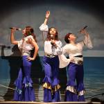 Photo by John Fisken
From left, Adriana Froman, Dana Rivo and Eclipse Garrett perform as Donna and the Dynamos.