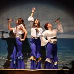 Photo by John Fisken
From left, Adriana Froman, Dana Rivo and Eclipse Garrett perform as Donna and the Dynamos.