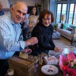 Photo by David Welton
Mike and Margaret Croom host a brunch at their home on North Whidbey.