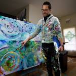 Photo by David Welton
Cormac McCarthy explains his intentions for a work in progress, which involve plenty of fish.