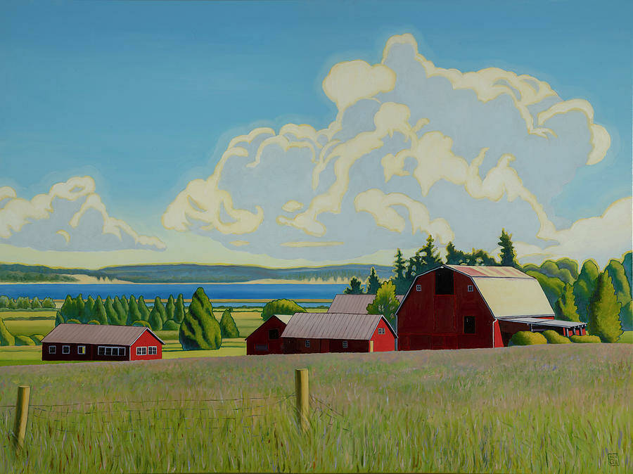 Coupeville Farmstead by Stacey Neumiller