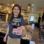 Photo by David Welton
Cherry Bochet mead is on tap at Hierophant Meadery.