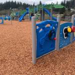 Photo provided
The brand-new playground equipment at Freeland Park is designed to challenge the senses.