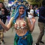 Photo by David Welton
A past parade participant dressed as a mermaid in 2022.