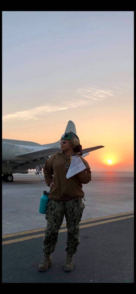 Rachel Oswalt is a Navy veteran and the host of the military mental health podcast Your Story Doesnt End Here. (Photo provided)