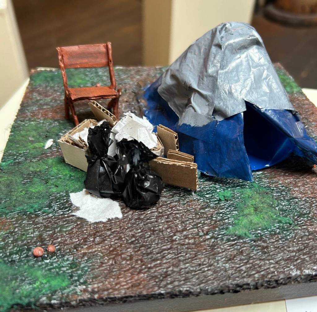 Surviving the Real World, by junior Akaida Williams of Coupeville High School. (Photo provided)