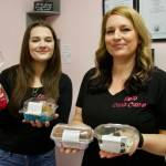 Photo by Rachel Rosen/Whidbey News-Times
From left, Morgan Magnia and her mother Sarah Smallwood bake low-carb desserts with alternative sugars.