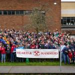 Just over 300 volunteers participated in this years annual day of service for South Whidbey Hearts and Hammers.