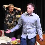 Photo by Karina Andrew/Whidbey News-Times
Wes Moran plays Ben, a grad student who finds himself caught in the middle of Gail and Sarah's sometimes tempestuous mother-daughter relationship.