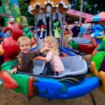 Photo by David Welton
Kids ride a carnival ride at the Whidbey Island Fair in 2016.