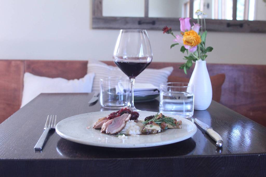 Photo by Karina Andrew/Whidbey News-Times
Oystercatcher offers an elegant dining option in downtown Coupeville.