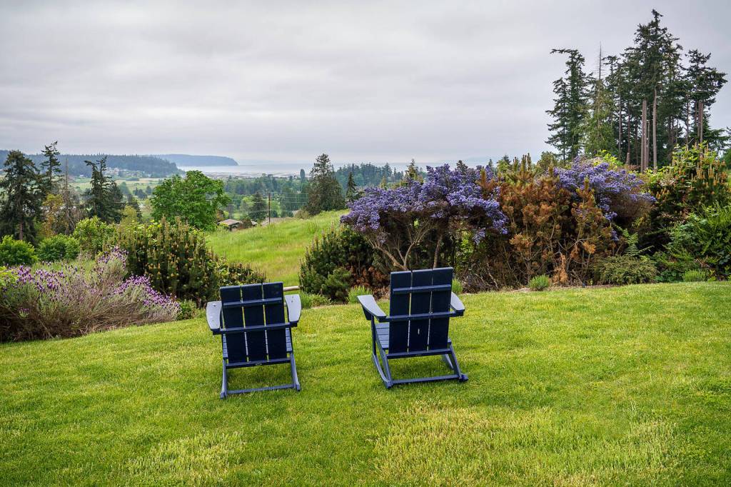 Photo by David Welton
Useless Bay Estate has an impressive view of the Salish Sea.