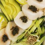 Scallop and American sturgeon caviar bowl. (Photo provided)